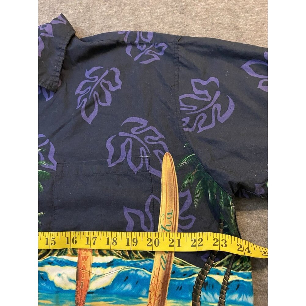 Favant Hawaii Tropical Surfing Beach Button Down Shirt- Men's XL Surfboards - Picture 5 of 7
